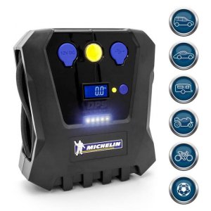 Michelin ML-12265 High Power 12v Digital Gauge Display Tire Inflator