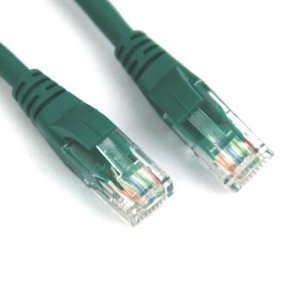 Vcom NP611-7-GREEN 7ft Cat6 Utp Green Patch Cable For High-speed Netwo