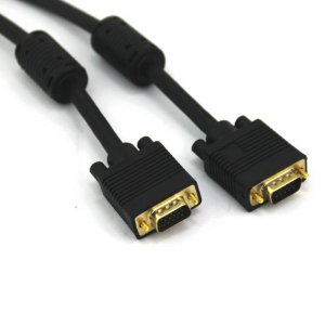 Vcom CG381D-G-10 Cg381d-g-10 10ft Vga Male To Vga Male Cable (black)