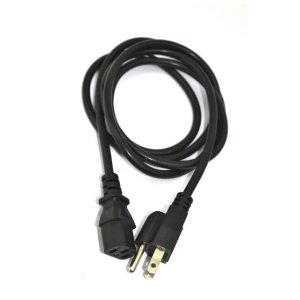 Vcom CE031-6FEET 6ft Us-3prong Power Cord - Reliable And Durable