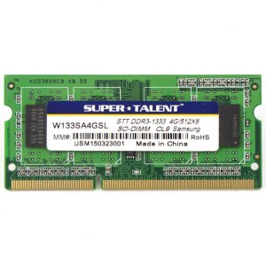 Super W133SA4GSL Ddr3l-1333l Sodimm 4gb512mx8 Cl9 Samsung Chip Noteboo