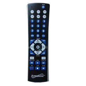 Supersonic SC-26-BLK Universal Remote Control In Black