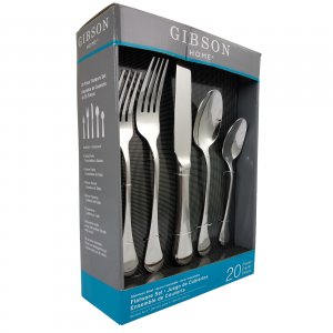 Gibson 70080.20 Home Classic Manchester 20-piece Flatware Set