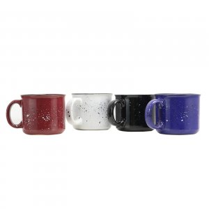 Gibson 92754.01 Home Altaic 4 Piece 17 Oz. Speckle Glaze Mug Set