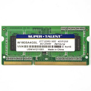 Super W160SA4GSL Ddr3l-1600 Sodimm 4gb512mx8 Cl11 Samsung Chip Noteboo