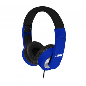 Naxa NE-956-BLU Naxa  Backspin Metro Headphones- Blue