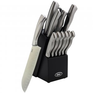 Oster 120725.13 Baldivia 13 Piece Stainless Steel Cutlery Set With Bla