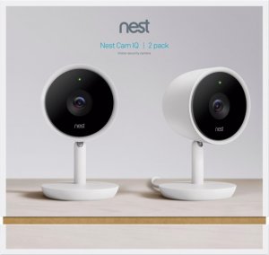 Nest NES-NC3200US Nest Cam Iq Indoor Camera 2 Pack