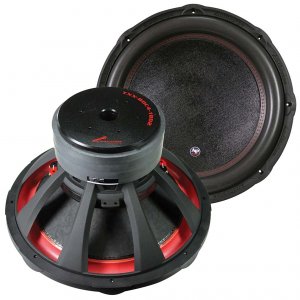 Audiopipe TXXBDC418D2 18 Woofer 3400 Watts Max  2 Ohm Dvc