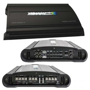 Autotek MM20204 Mean Machine Amplifier 2000 Watts 4 Channel