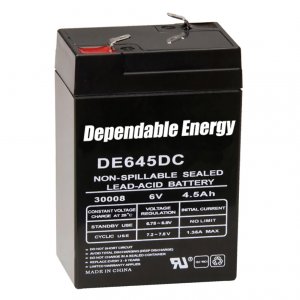 Gsm DE30008 American Hunter De645dc  6v 4.5 Amp Hr Rechargeable Batter