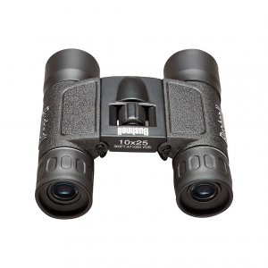 Vista19 132516 Bushnell Powerview 10x25mm Binoculars Black Roof Prism 