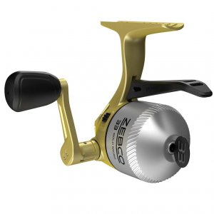 Zebco 33MTNGOLDBX6 33 Gold Micro Spincast Fishing Reel