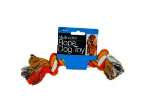 Dukes DI499 Multi-color Knotted Rope Dog Toy