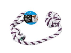 Dukes DI233 Knotted Rope Dog Toy With Ball