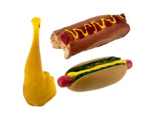 Dukes DI238 Meat Lovers Squeaking Dog Toy