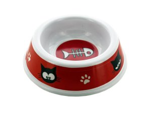 Dukes DI431 Cat Print Pet Dish