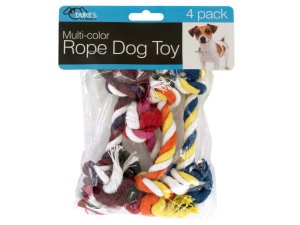 Dukes GR146 Multi-color Rope Dog Toy Set