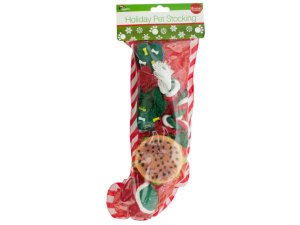 Dukes SA676 Holiday Stocking With Dog Toys