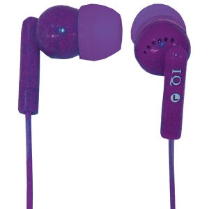 Supercom IQ-106 PURPLE Porockz Stereo Earphn Pur