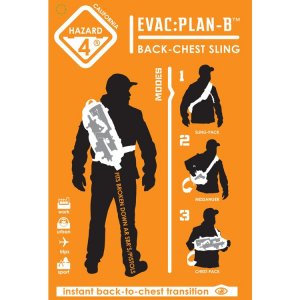 Hazard EVCPLBATS 4 Plan-b Evac Series Frontback Modular Sling Pack - A