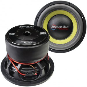 American GF1511 Godfather 15 400 Oz Magnet 4 Voice Coil Dual 1 Ohm