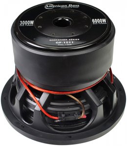 American GF1511 Godfather 15 400 Oz Magnet 4 Voice Coil Dual 1 Ohm