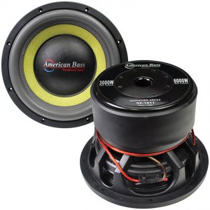 American GF1811 Godfather 18 400 Oz Magnet 4 Voice Coil Dual 1 Ohm