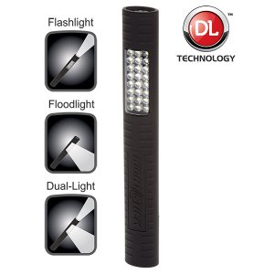 Nightstick NSP2422B Multipurpose Duallight With Magnet  Black  3 Aa Ba