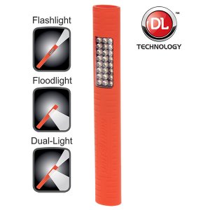 Nightstick NSP2422R Multipurpose Duallight With Magnet  Red  3 Aa Batt