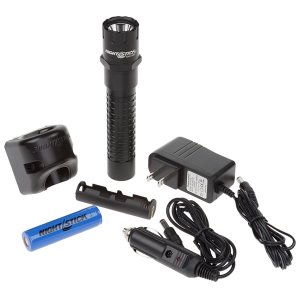 Nightstick TAC550B Black Tactical Aluminum Rechargeable Led Flashlight