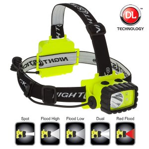 Nightstick XPP5456G Intrinsically Safe Nonrechargeable Led Headlamp Wh