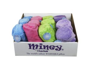 Bulk FB539 Miney Washable Travel Pillow In Countertop Display