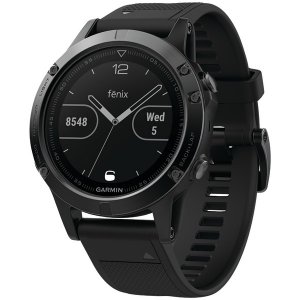 Garmin 010-01688-10 Fenix 5 Sapphire - Gpsglonass Watch - Hiking, Cycl