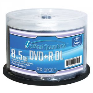 Vinpower OQDPRDL08WTP-E Optical Quantum 8.5gb Dvd+r Dl