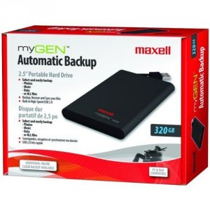 Maxell 665204 My Gen 2.5 Drive Wbackup