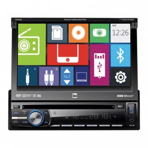 Dual DV704I 7 Single Din Receiver Dvdcd Usb Sd