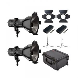 Hive HIVE-HLS2C-PS-2LKIT-PD Hornet 200-c Par Spot 2 Light Kit With 2 S