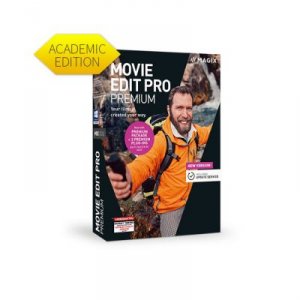 Magix MGX-ANR008582EDU Magix Movie Edit Pro Premium (2019) - Academic 