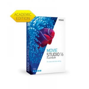 Magix MGX-ANR008955EDU Magix Vegas Movie Studio 16 Platinum (academic)