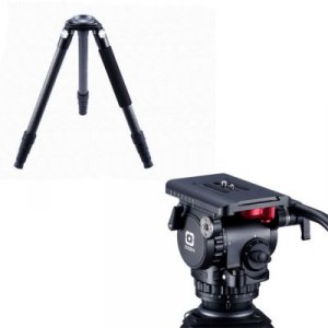 Ozen OZEN-OZ-8CF3 8cf3 75mm Agile 8 E-z Load Tripod System