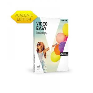 Magix MGX-ANR004996EDU Magix Video Easy - Academic Esd