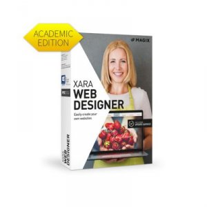 Magix MGX-ANR008666EDU Magix Xara Web Designer 16 - Academic Esd