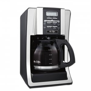 Mr BVMCSJX33RB Mr. Coffee Stainless Steel Programmable 12 Cup Coffee M