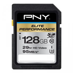 Pny P-SDX128U395-GE Pny Memory Flash P-sdx128u395-ge 128gb Sdhc Cl10 U