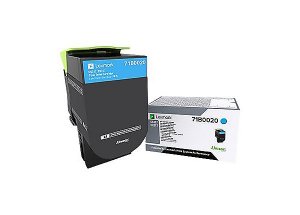 Original Lexmark 71B0020 Csx317417517 Cyan Toner Cartridge