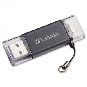 Verbatim 49304 Store 'n' Go Dual Usb 3.0 Flash Drive - 16 Gb - Usb 3.0