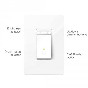 Tplink HS220 Tp-link Swt  Dimmer Smart Wi-fi Light Switch Retail