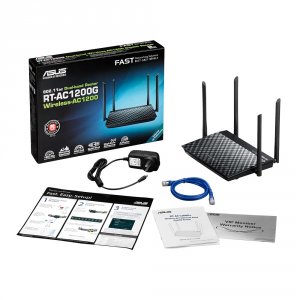 Asus RT-AC1200G Networking Rt-ac1200g Ac1200 Dual-band Wi-fi Router Wi