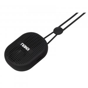 Naxa NAS-3046-BLACK Naxa Neckband Speaker With Bluetoothreg;- Black